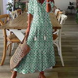 Sofija - Boho Vintage Vasaras Kleita
