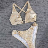Bikini Boucle Metāla Dizains