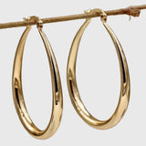 Dagmāra - Retro Hoop auskari