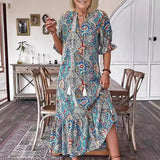 Gene - Boho Grace midi kleita