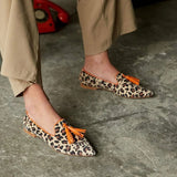 Pascaline | Leoparda Penny Loafers