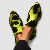Paloma - Mocasines Estampados de Vaca