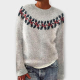 Simone - Silts džemperis Ziemassvētkiem