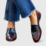 Claudia - Mocasines Contraste