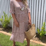 Zora | Von Ozeanen inspiriertes, luftiges Sommerkleid