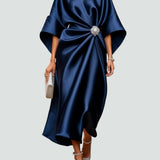 Dolores - Elegants Flowing Evening midi kleita