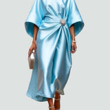 Dolores - Elegants Flowing Evening midi kleita