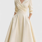 Yan - Elegants midi kleita