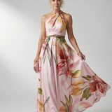 Amiel | Viegls ziedu maxi kleits