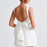 Damen Ärmelloses Mini-Kleid