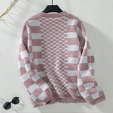 Gabriella - Women’s Comfort Check raksts kardigāns