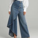 Maëlys | Denims with Knot Detail