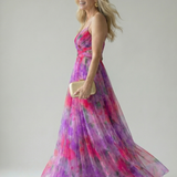 Isel | Mīksts Wrap Maxi Kleita