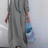 Leonore - Gaisa Oversized Kleita