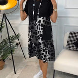 Sherlene - Leoparda raksta kleita