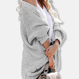 Sarah - Women’s Elegants Knitted Oversize kardigāns