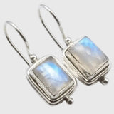 Aurika - Retro Moonstone Square auskari