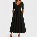 Phoebe - Elegants midi kleita