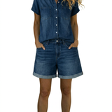 Romy | Brīva džinsu kleita" can be rewritten as "Romy | Relaxed Denim Dress.