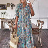 Gene - Boho Grace midi kleita