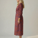 Iris | Dabiskais Wrap Midi Kleita