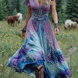 Mavis™ – Elegants Ziedu Maxikleid