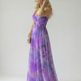 Isel | Mīksts Wrap Maxi Kleita