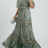 Celestine | Halter Bloom Flow Maxi Kleita