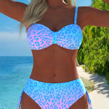 Leoparda Raksta Bikini