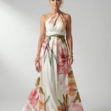 Amiel | Viegls ziedu maxi kleits