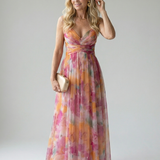 Isel | Mīksts Wrap Maxikleid