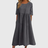 Haisley - Elegants Īss - Sleeved kleita