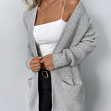 Nancy - Bequemer Strick-Cardigan mit praktischen Taschen