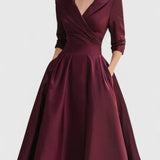 Yan - Elegants midi kleita