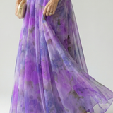Sidonie | Mīkstais Wrap Maxi Kleita