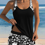 Sabrina - Ērts Fit Two - Piece peldkostīms