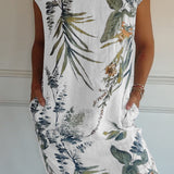 Ysella - Lässiges Bedrucktes Kleid