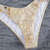 Bikini Boucle Metāla Dizains