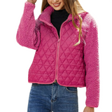 Louisa | Sieviešu siltā garenām piedurknēm quilted jaka