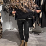 Mirdza - Leoparda ikdienas blūze