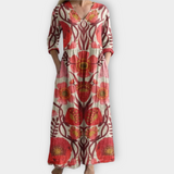 Adelgundis | Boho maksi kleita no mīksta premium auduma