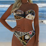 Bikini Krāsu Bloks Bralette