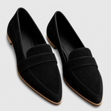 Helen - Pantuflas ortopédicas de ante suave