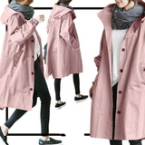 Sanne | Trench-coat Sievietēm Vēja Necaurlaidīgs un Ūdensizturīgs