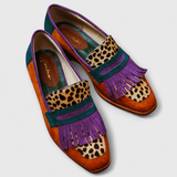 Fallon - Mocasín Marrón Leopardo