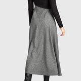 Janet - Elegants garas piedurknes maksi kleita