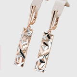 Kristīne - Elegants Rectangular auskari