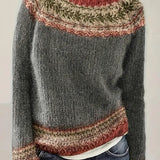 Susan™ - Schicker Ethno-Pullover Strickmode