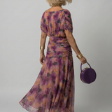 Eulalie | Off Shoulder Flow Midi Kleita