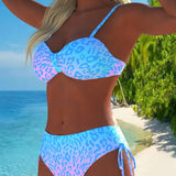 Leoparda Raksta Bikini